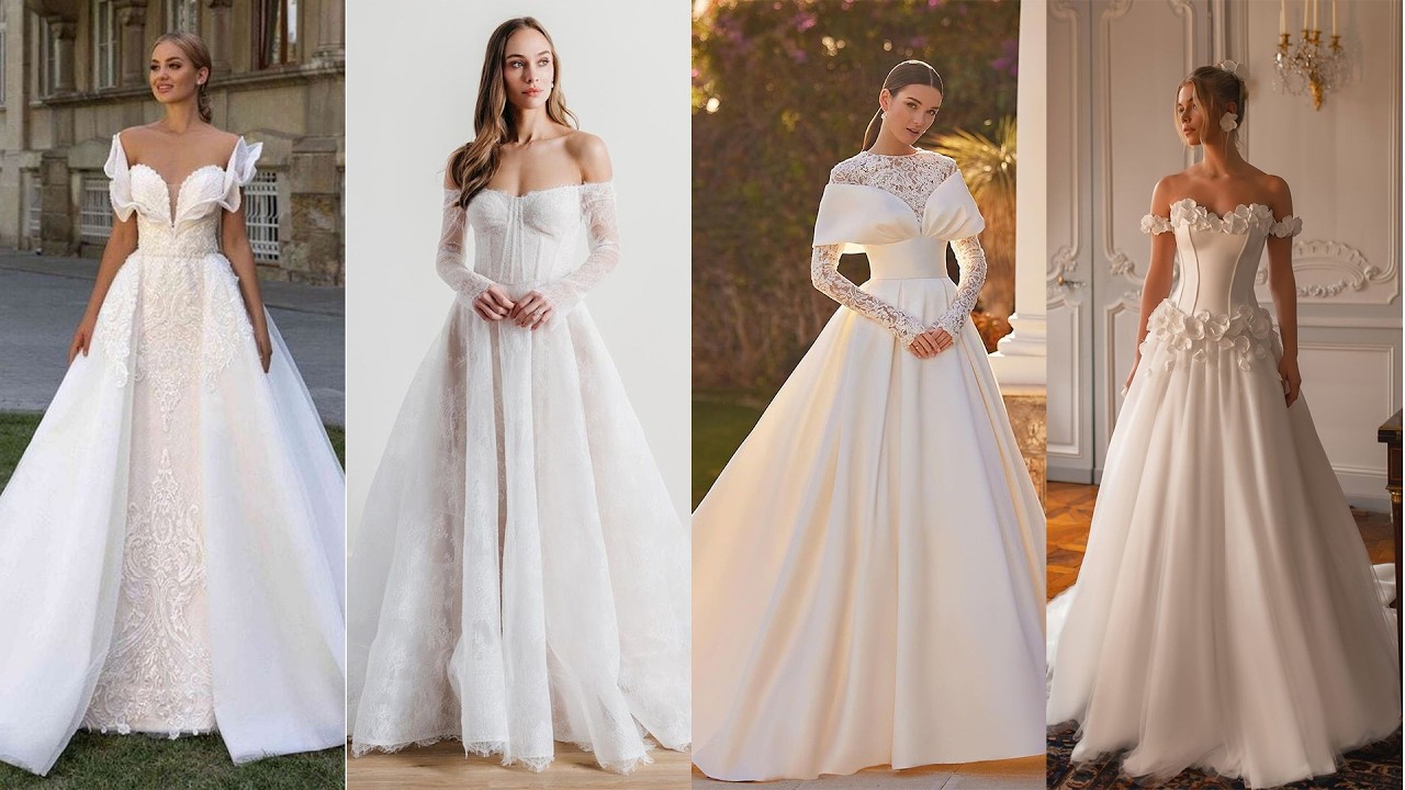 The Most Romantic Wedding Dress Trends For 2026 💃 Show stopping Evening Looks