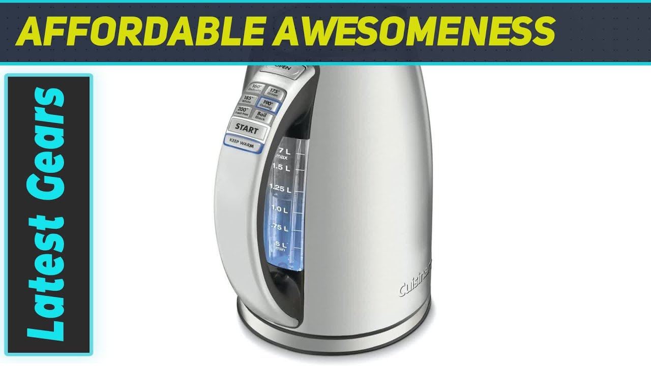 Cuisinart PerfecTemp: The Best Kettle for Tea Lovers?
