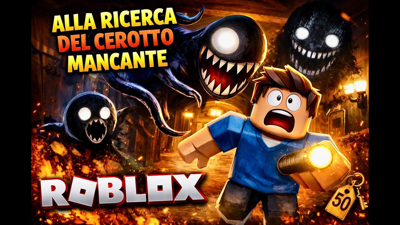 ALLA RICERCA DEL CEROTTO MANCANTE #1 || DOORS (ROBLOX) | SJBUZZO