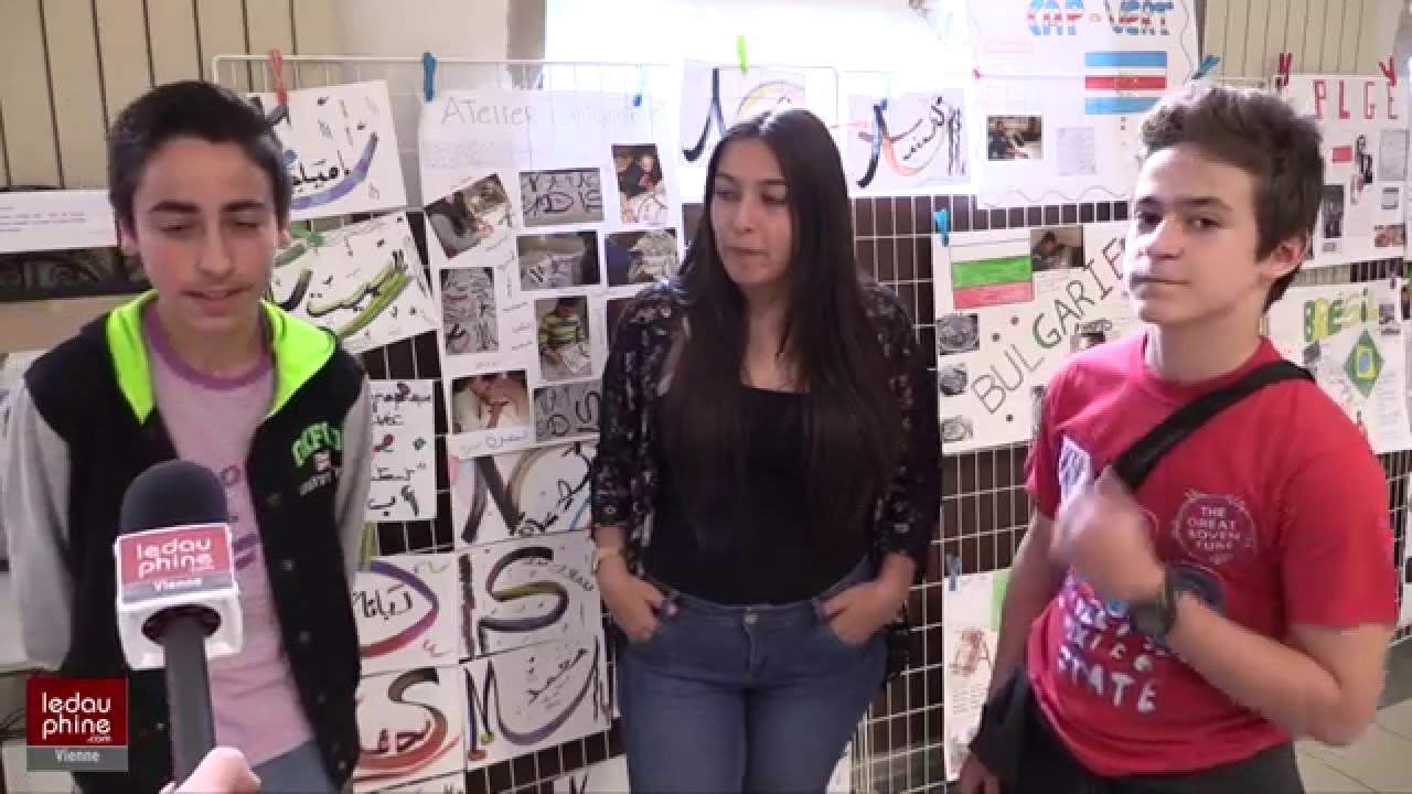 Classe FLE du Collège Ponsard à Vienne (Isère)