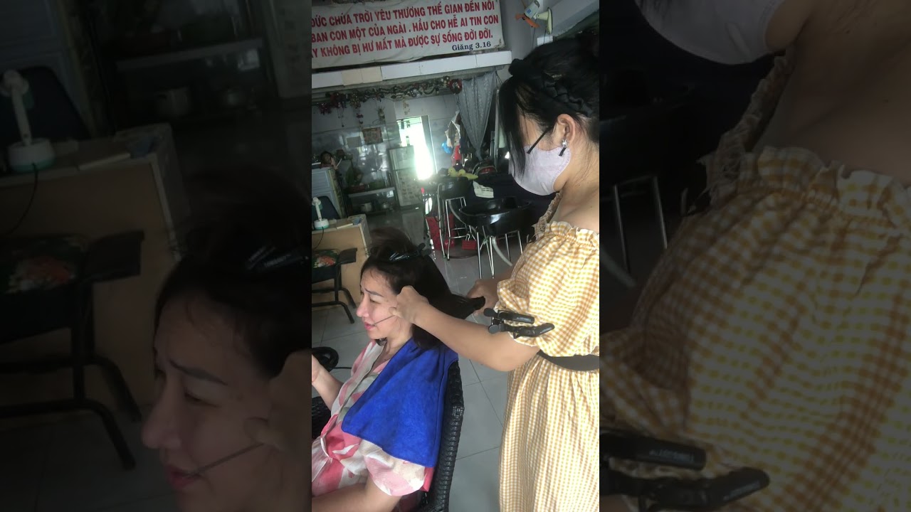 Women's hairstyling 