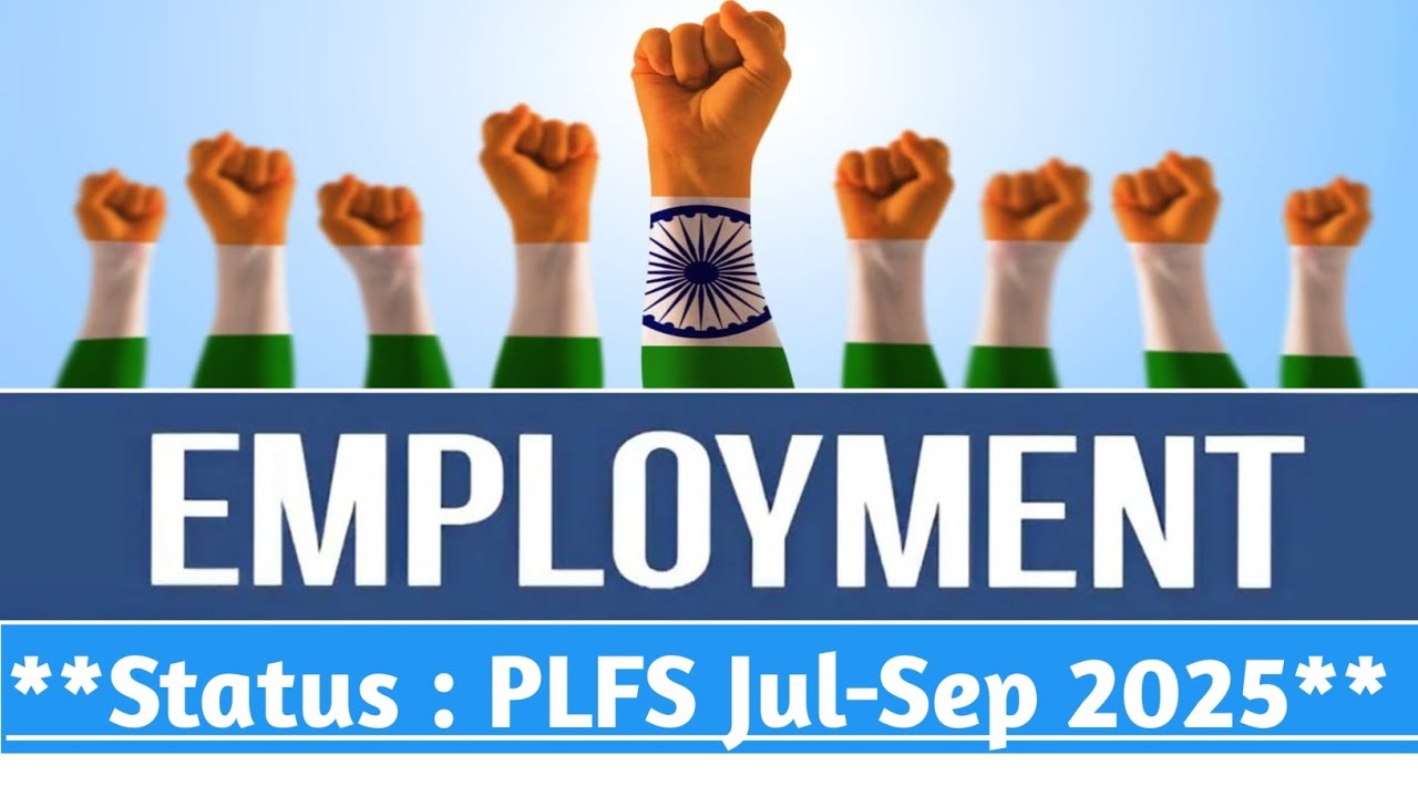 📊 PLFS Q2 2025: India&rsquo;s Labour Force Grows, Female Participation Surges, Unemployment Dips 🇮🇳✨ 