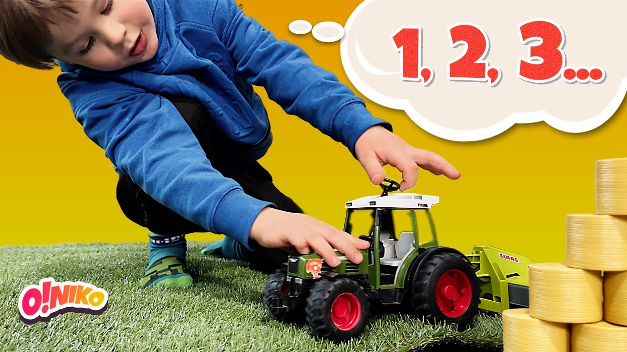 1, 2, 3&hellip; Liczymy i kosimy trawę! 🚜 Zabawki Bruder w akcji