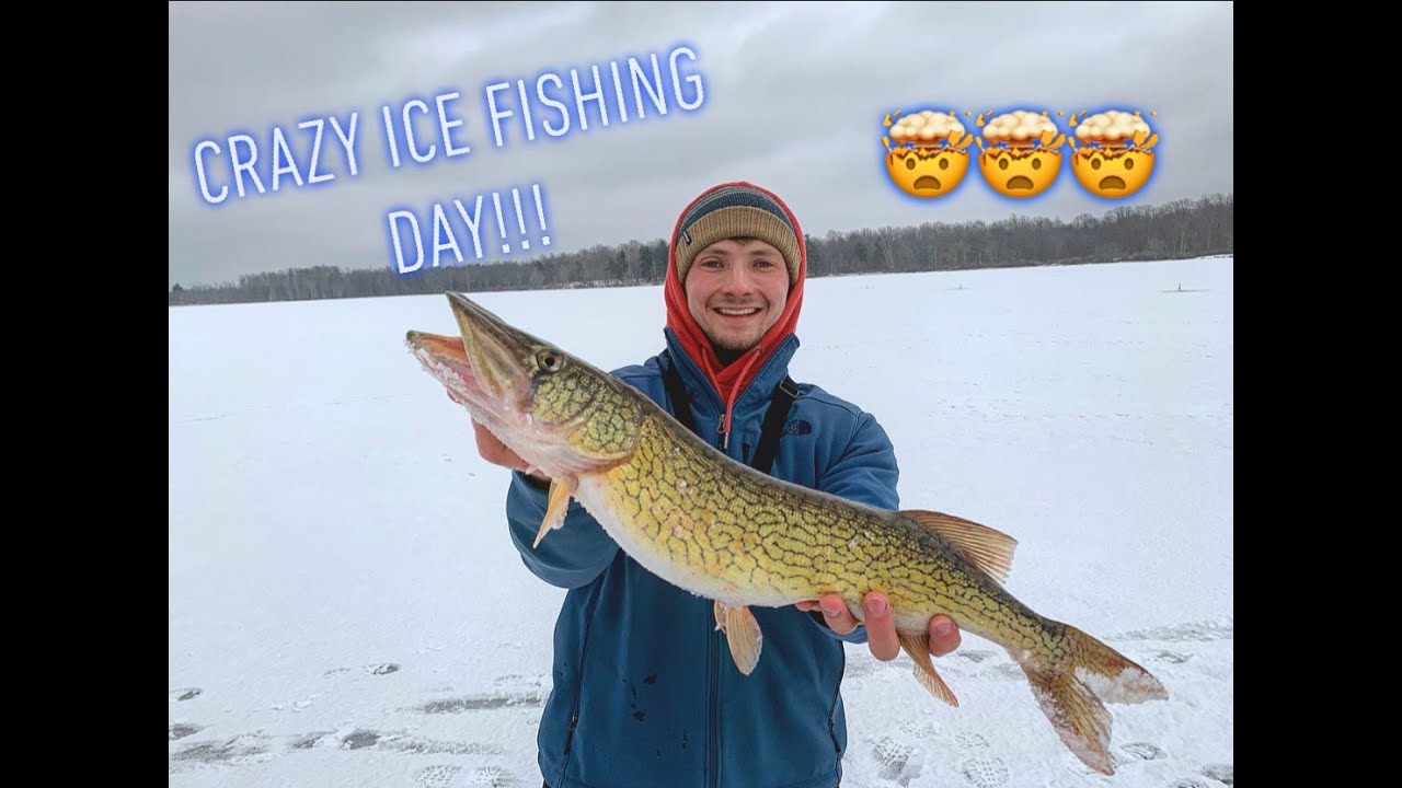 Ice Fishing MADNESS || SURPRISE CATCH