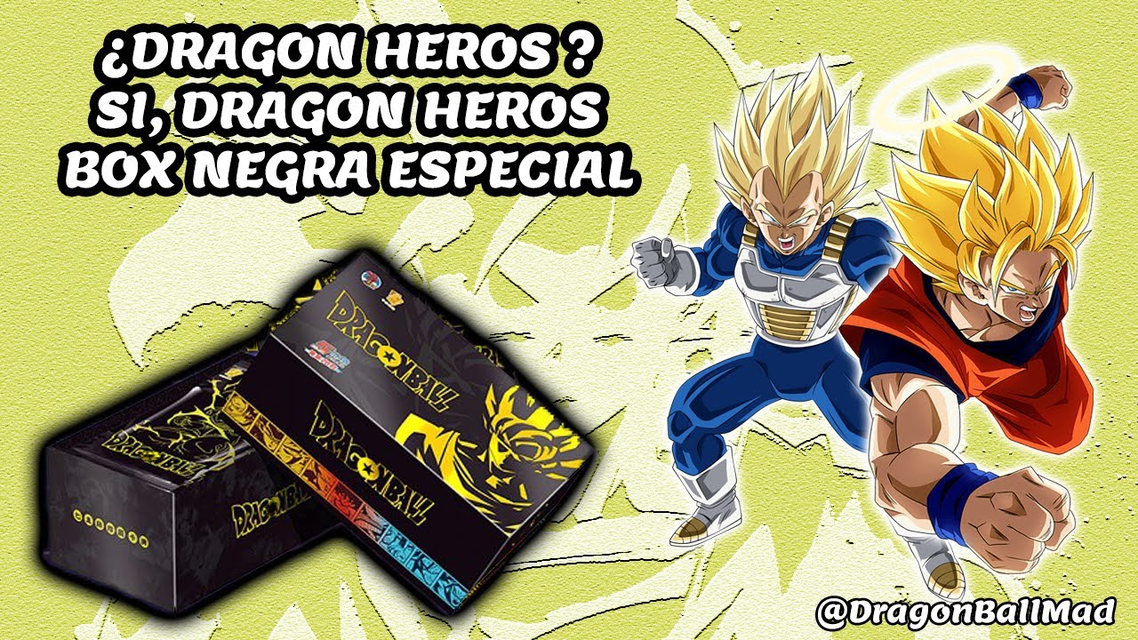 DRAGON HEROS BOX NEGRA ESPECIAL !! SI , VOLVIÓ DRAGON HEROS !! APERTURA 10/10