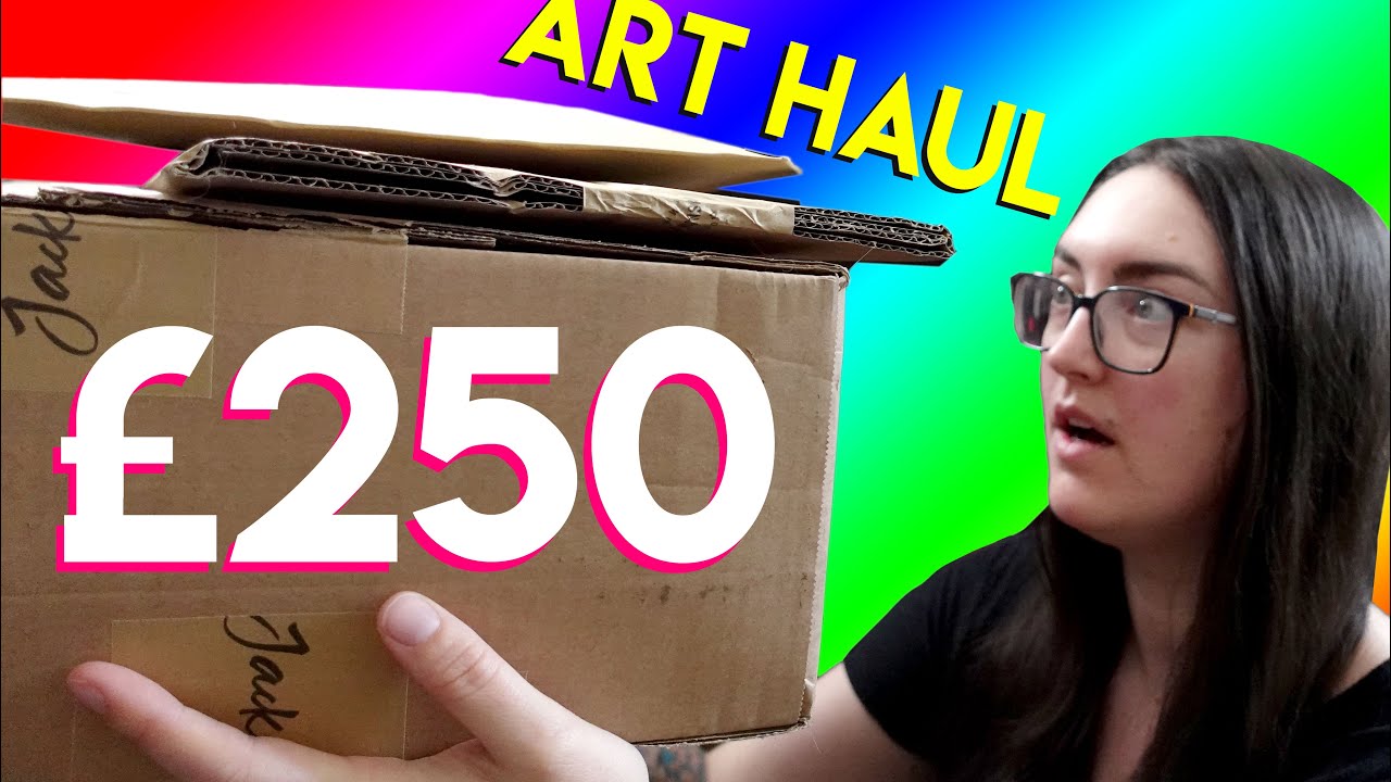 Unboxing & swatching Montana acrylic markers w/ Golden high flow ✶ ART SUPPLIES HAUL from Jackson's