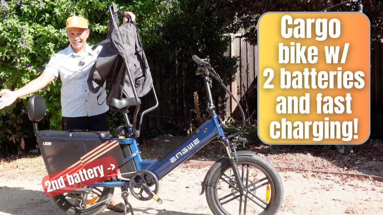 Engwe LE 20 with massive range and fast charging - modular cargo options too