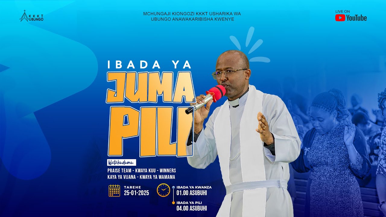 IBADA YA  JUMAPILI : 25-01-2026.