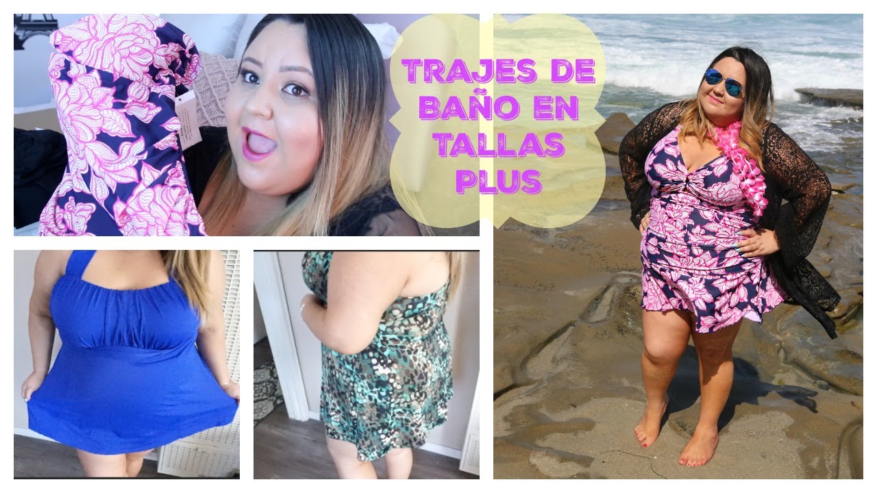 Trajes de Ba&ntilde;o Para Chicas Gorditas + Mini Platica