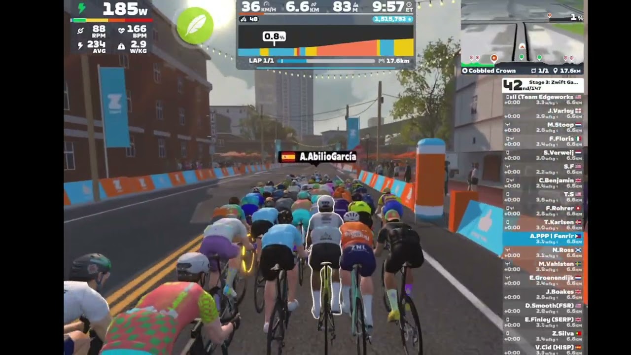 ZWIFT GAMES STAGE 3 270-330 SCORE