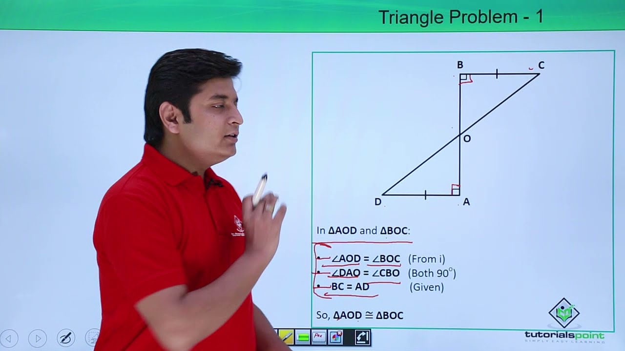 Class 9th - Triangle Problem 1
