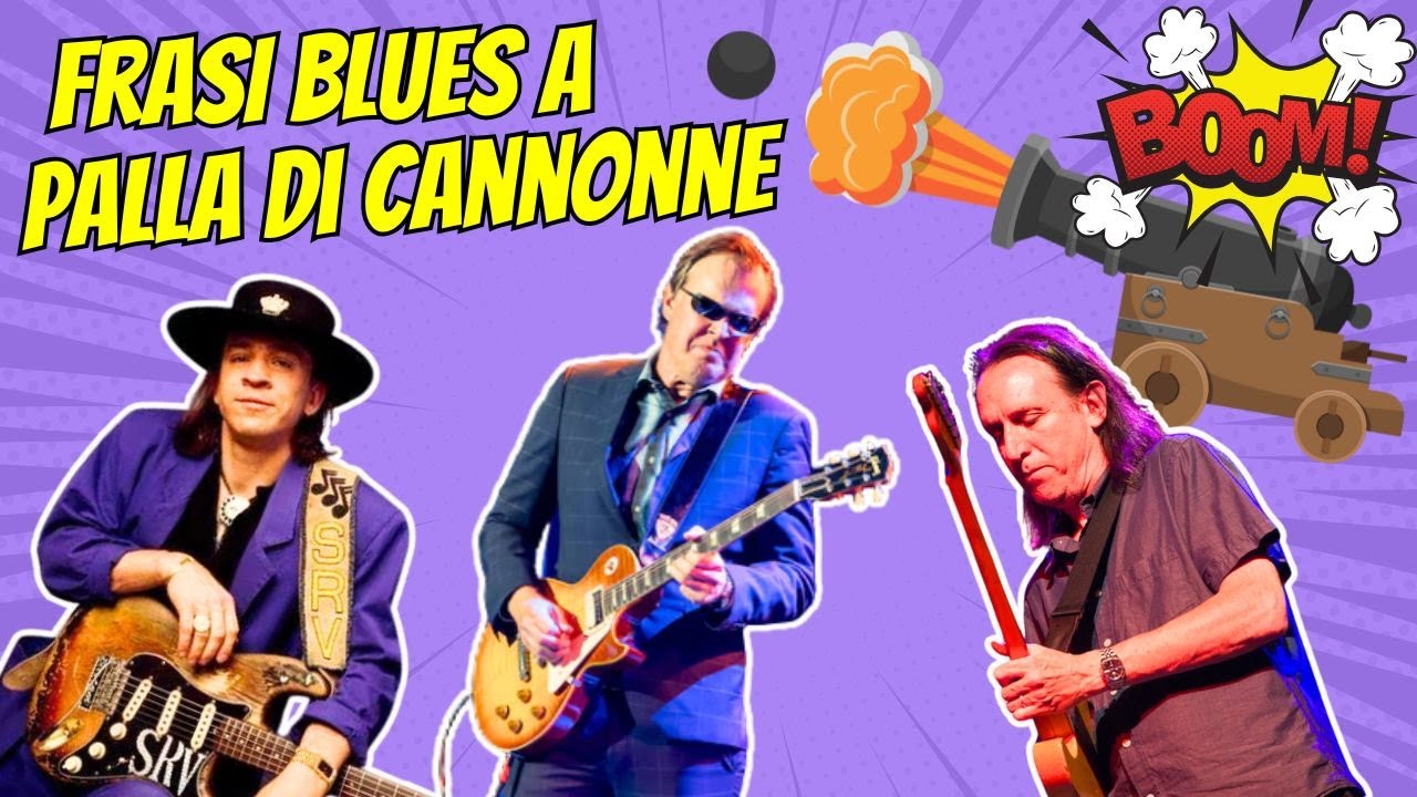 Vuoi suonare il blues veloce come S.R.Vaughan, Bonamassa e Landau? FAI QUESTE FRASI!