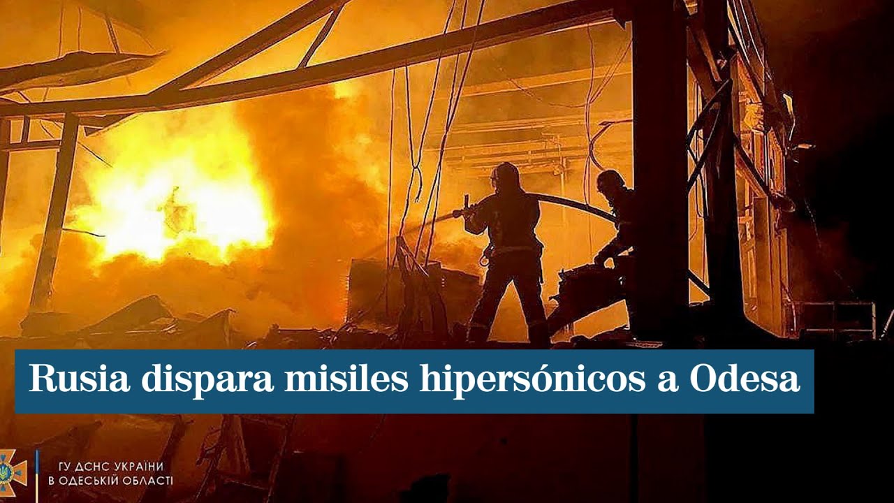 Rusia dispara misiles hipersónicos a Odesa