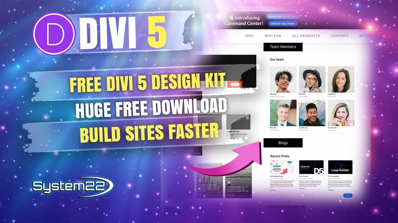 Divi 5 Launch Gift – Download This Massive FREE Design System