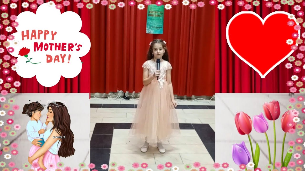 🎤Amira interpretând melodia „MAMA ” (cover după Amelia Uzun & Ana Cernicova - MAMA)👨‍👧⚘️❤️