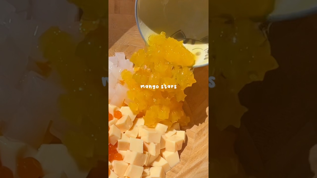 Making Mango Sago 🥭