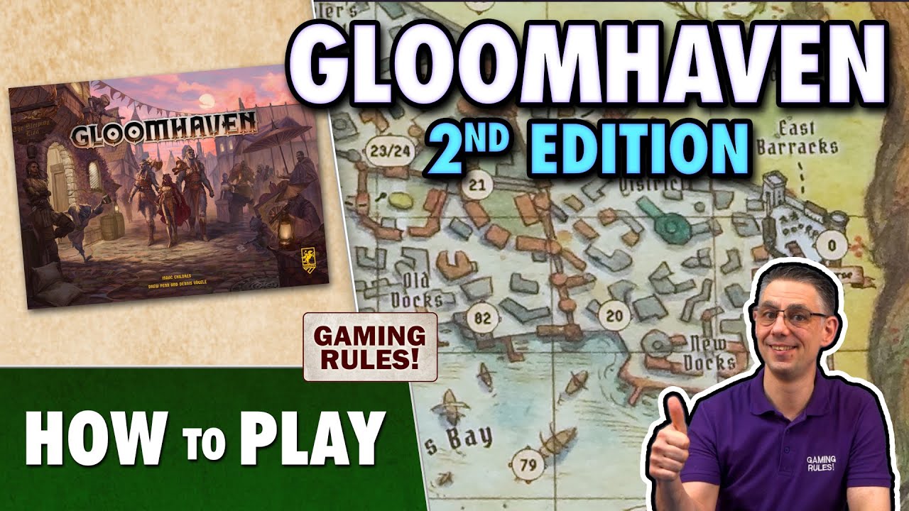 Как играть в Gloomhaven 2nd Edition