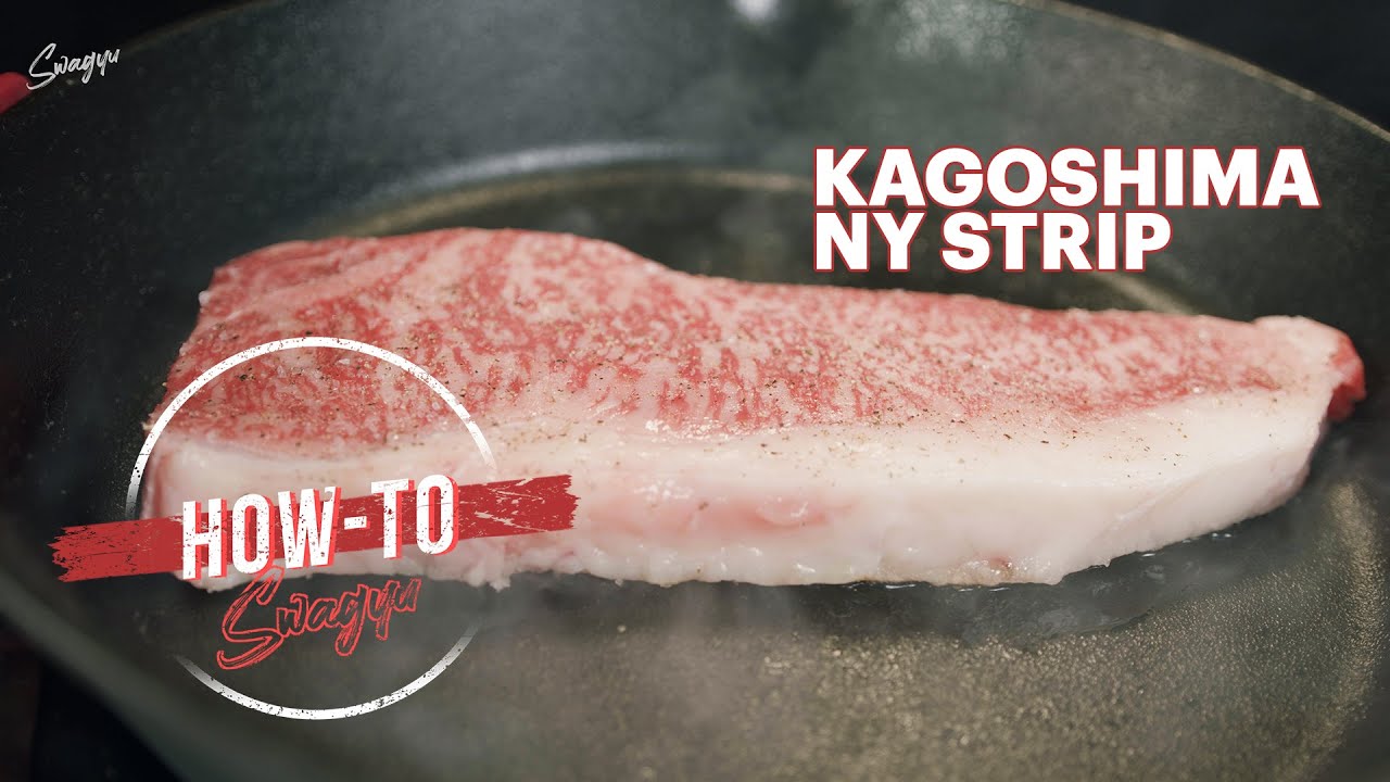 A5 Japanese Wagyu NY Strip (Order Online) | How-To-Swagyu with Chef Steve Brown