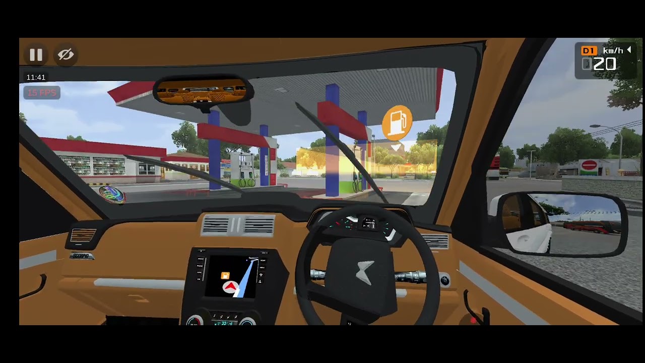 Scorpio classic part3 rash driving bus simulator indonesia 