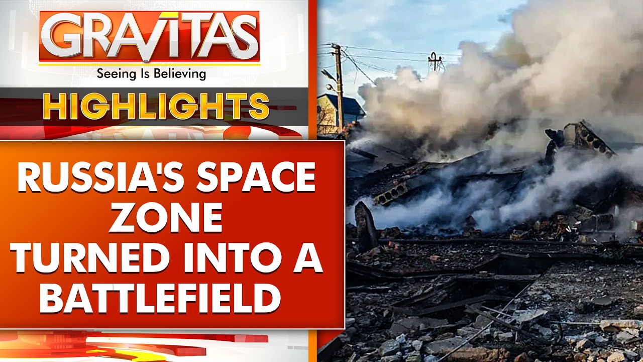 Russia-Ukraine War: Kyiv Pounds Moscow's Oil Refinery! | GRAVITAS HIGHLIGHTS