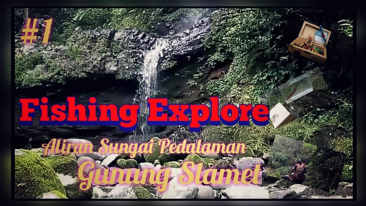 Fishing Explore Aliran Sungai Gunung Slamet Part # I || Sembari Jajal Velocity Paray  ||