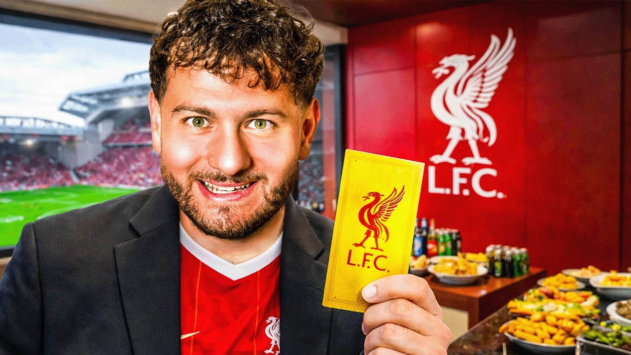 🔥 HOSPITALITY TICKET AT THE LIVERPOOL VS TOTTENHAM GAME! MATCH DAY VLOG 🔥