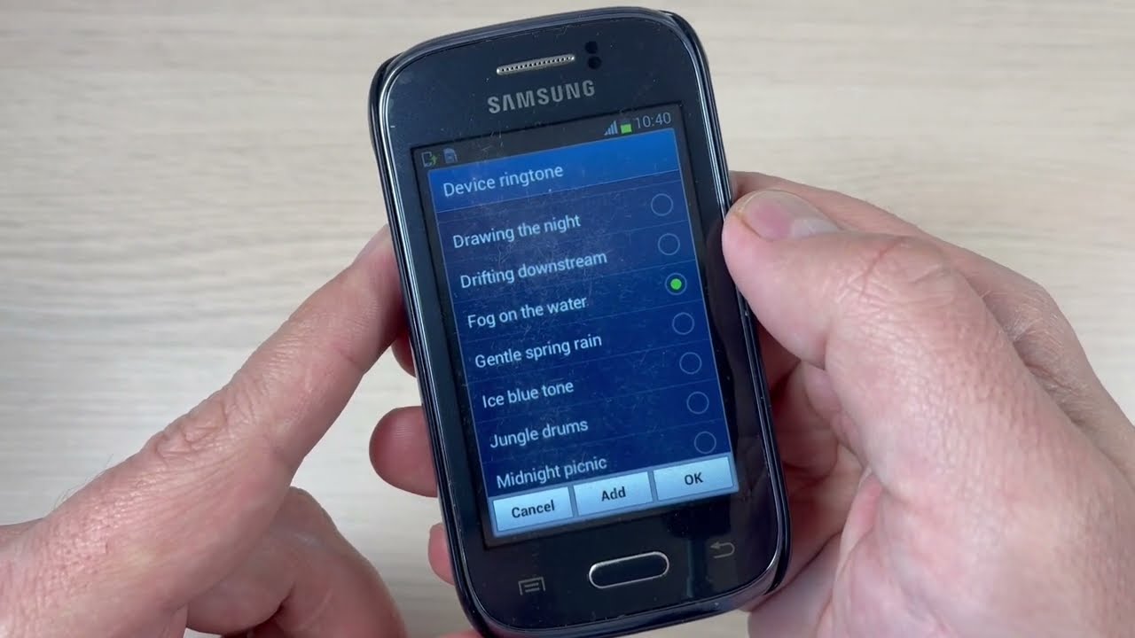 Samsung Galaxy Young 2013 ORIGINAL RINGTONES
