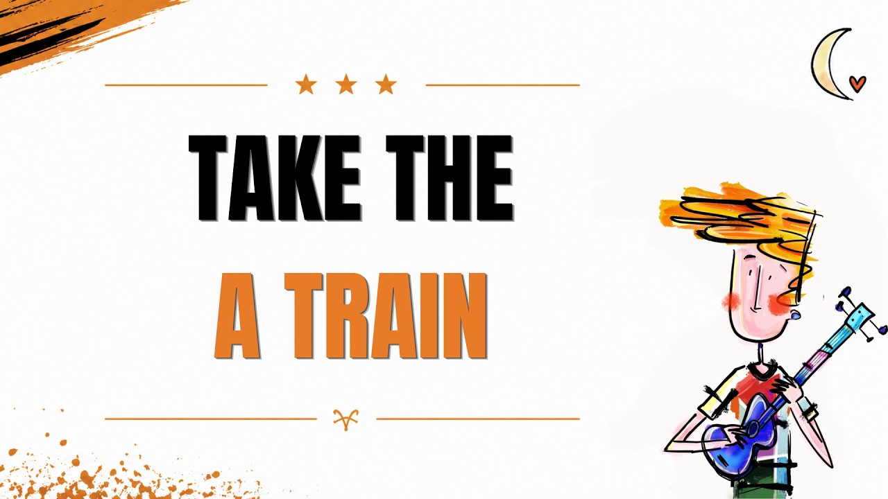 Take The A Train - jazz fingerstyle ukulele tutorial