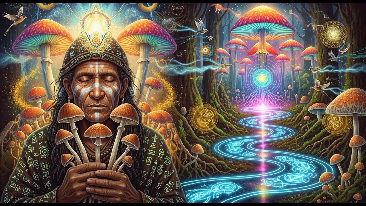 Psy Dub Mix - Psychedelic Shamanic Vision  (Trippy Visuals / Psychill Dub / Psy Dub Ambient)