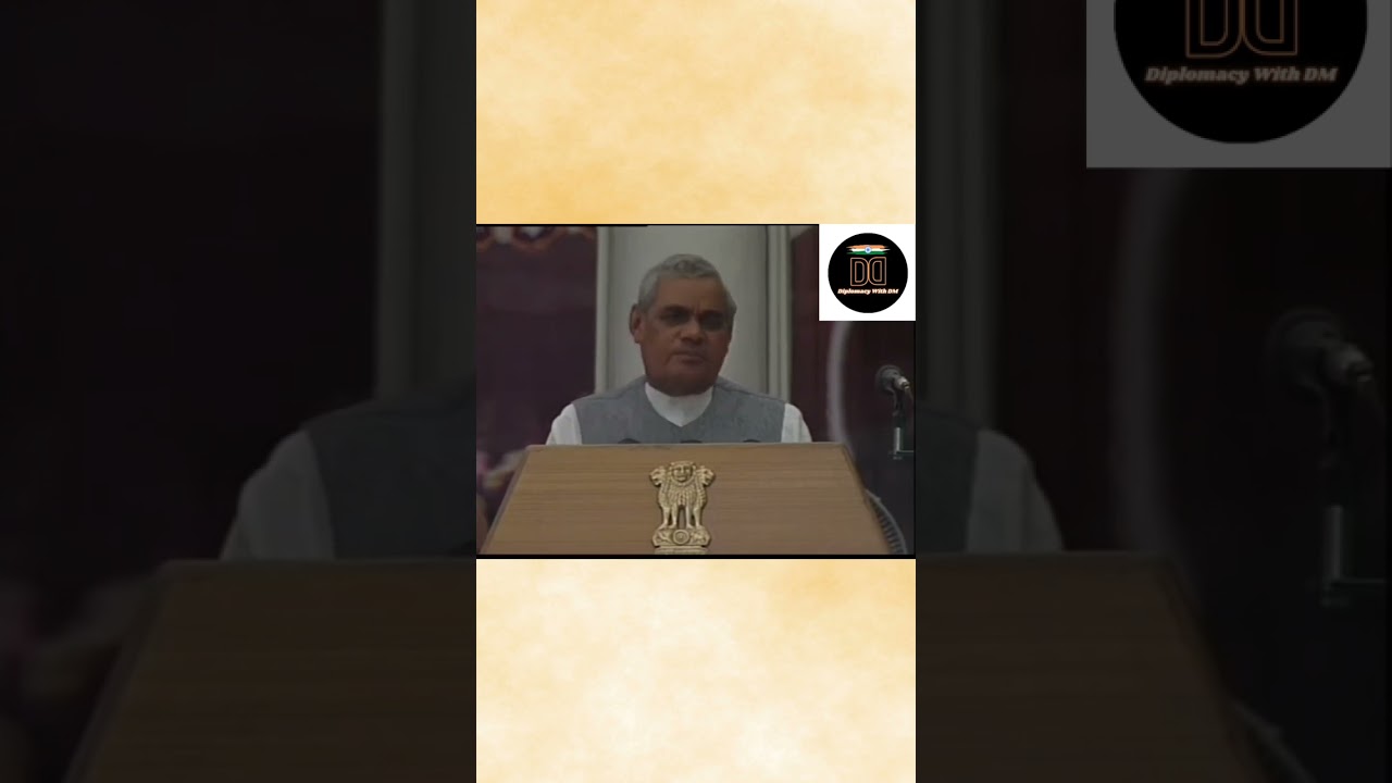 Atal Bihari Vajpayee on fire 🔥🇮🇳