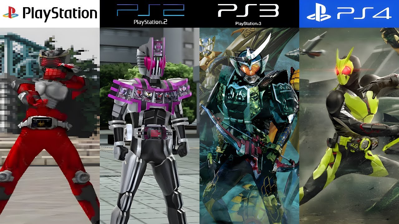 КЕЙМЕН РАЙДЕР PlayStation Evolution (1998-2020)
