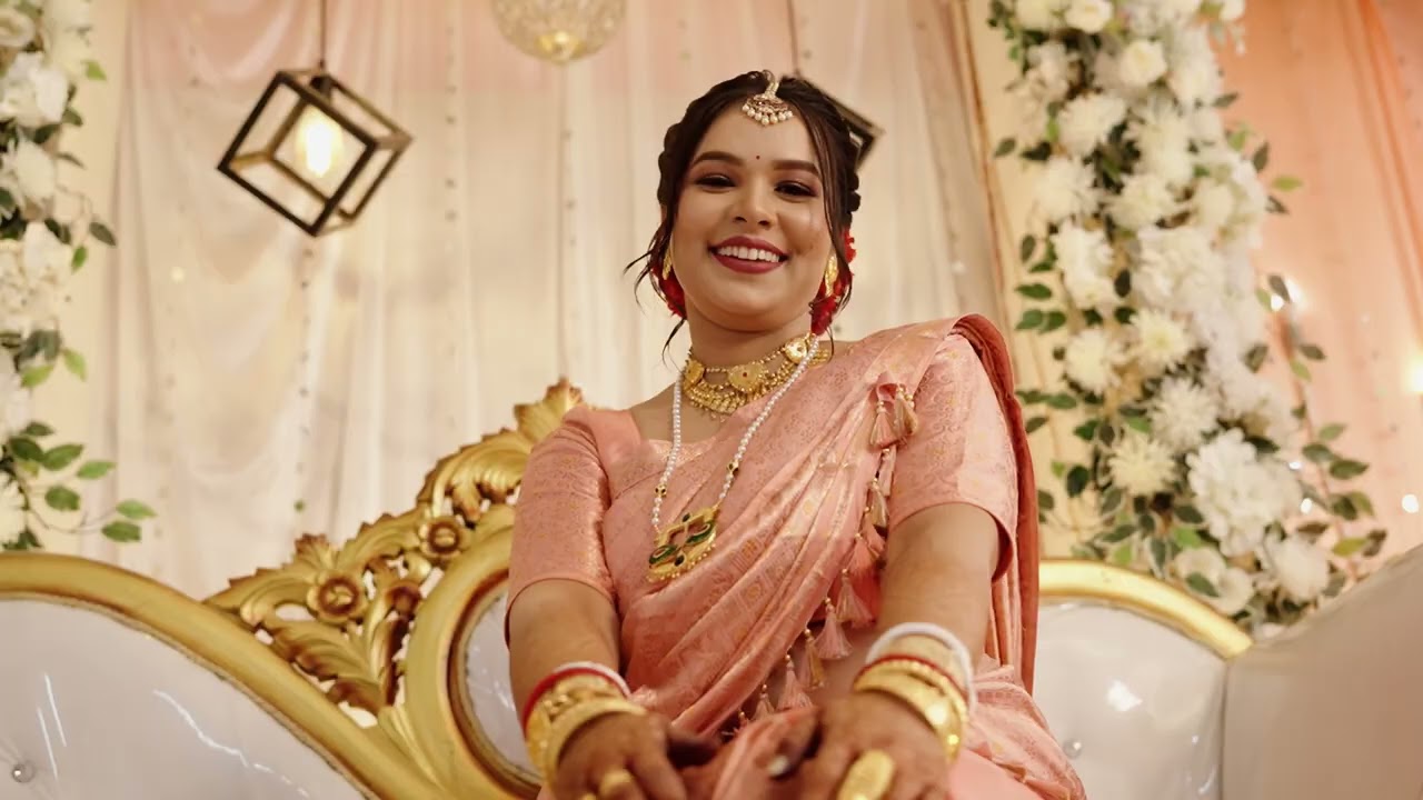 Assamese bride - bengali groom wedding video teaser