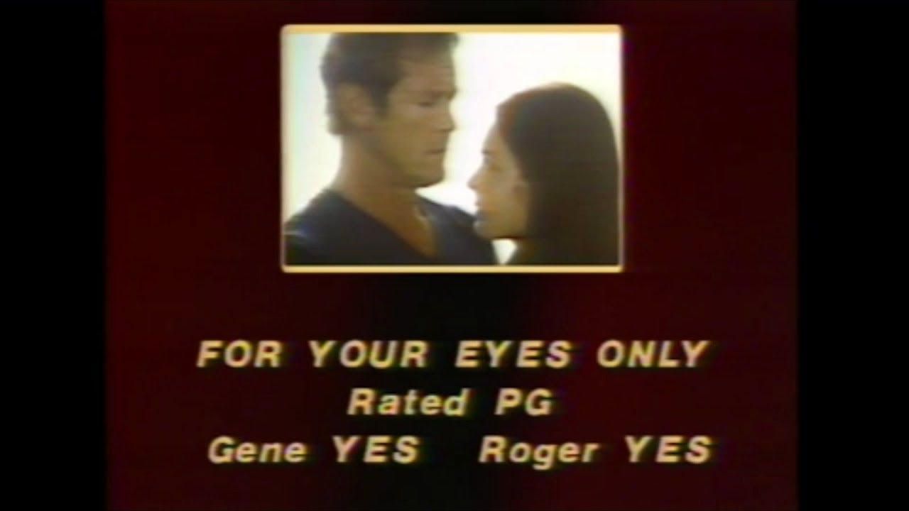 For Your Eyes Only (1981) movie review - Sneak Previews with Roger Ebert and Gene Siskel