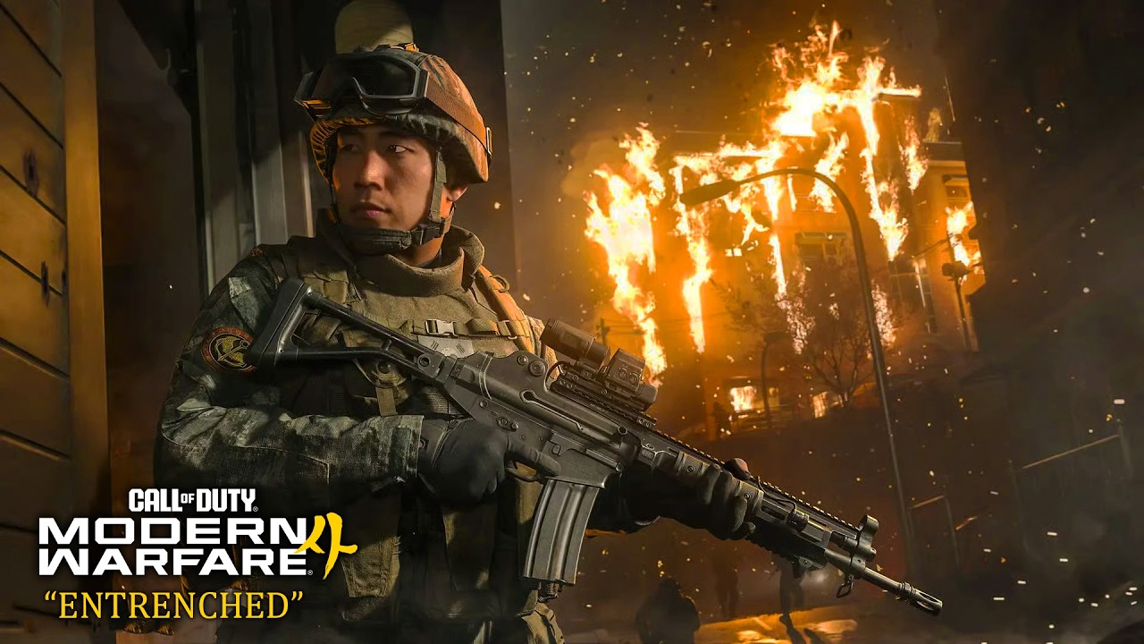 Modern Warfare 4: Прохождение миссии &laquo;Окопавшиеся&raquo; (Полный геймплей)