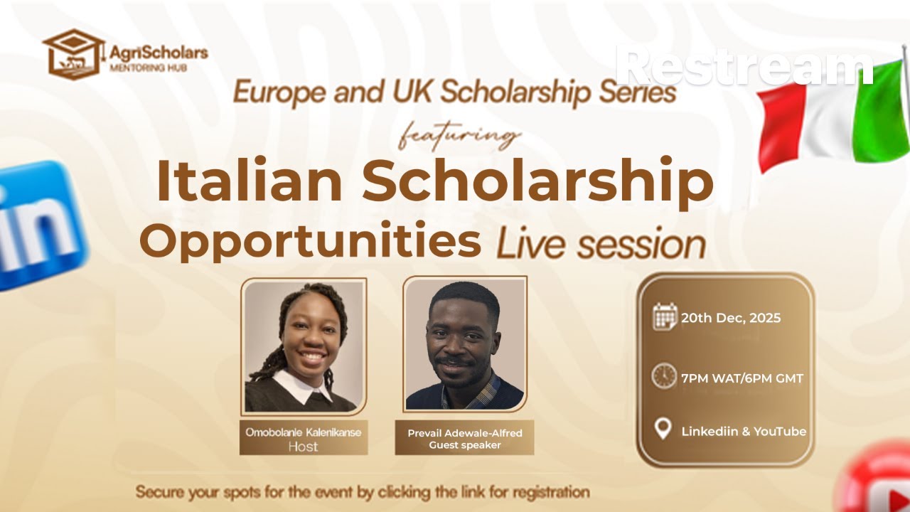 Europe and UK Scholarship Series (Italian Scholarships)