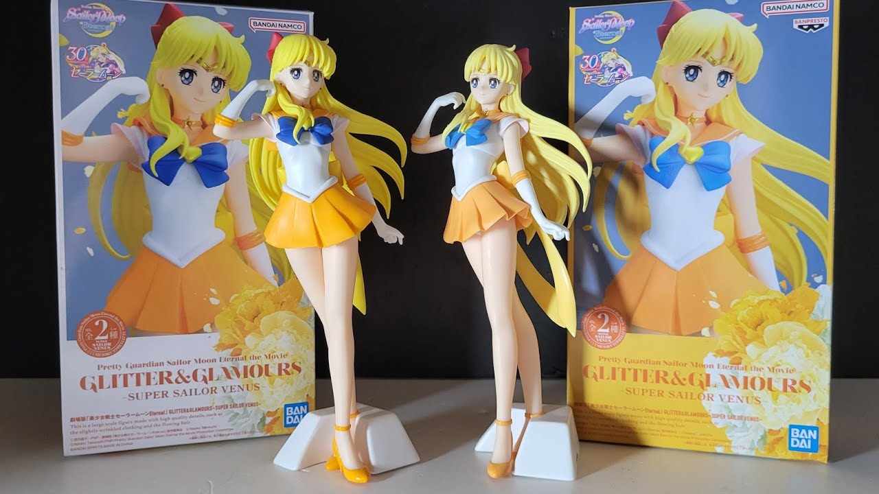 💀UNBOX! Glitter & Glamours Super Sailor Venus Figure 「美少女戦士セーラームーン Sailormoon Eternal」超級水手金星 景品