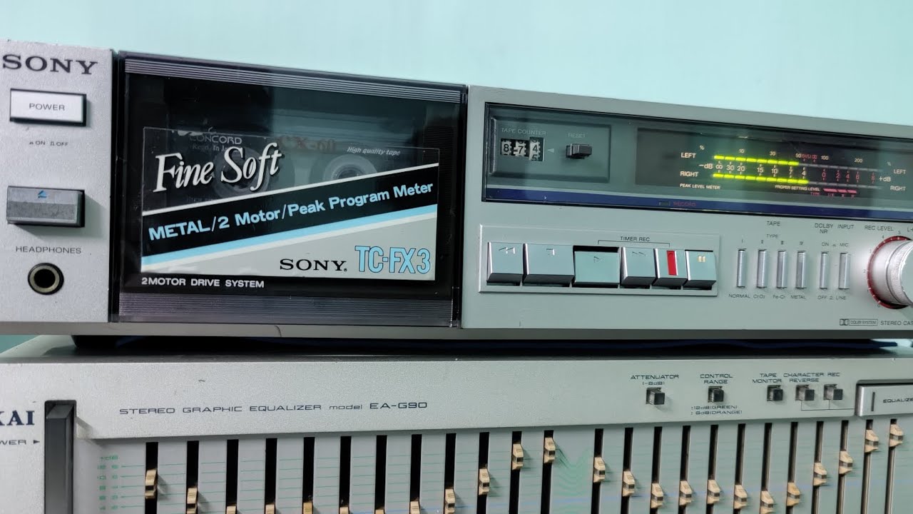 Sony TC-FX3Stereo Cassette Deck (1982)