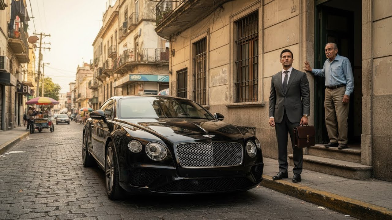 Un Bentley Detiene Mi Desalojo — El Conductor Recordó lo Que Hice Hace 32 Años