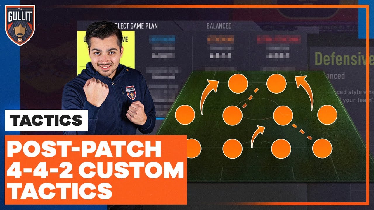 FIFA 22 BEST *NEW PATCH* 4-4-2 CUSTOM TACTICS😍 | Renzo Oemrawsingh 4-4-2 Tactics