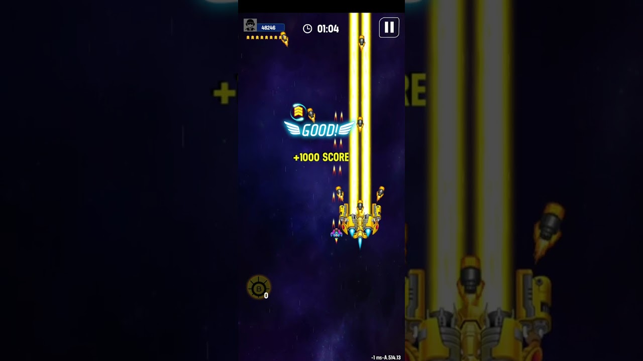 Space shooter mod apk unlimitid money and gems all ship update/unlock all ship/mini ship/vip 15