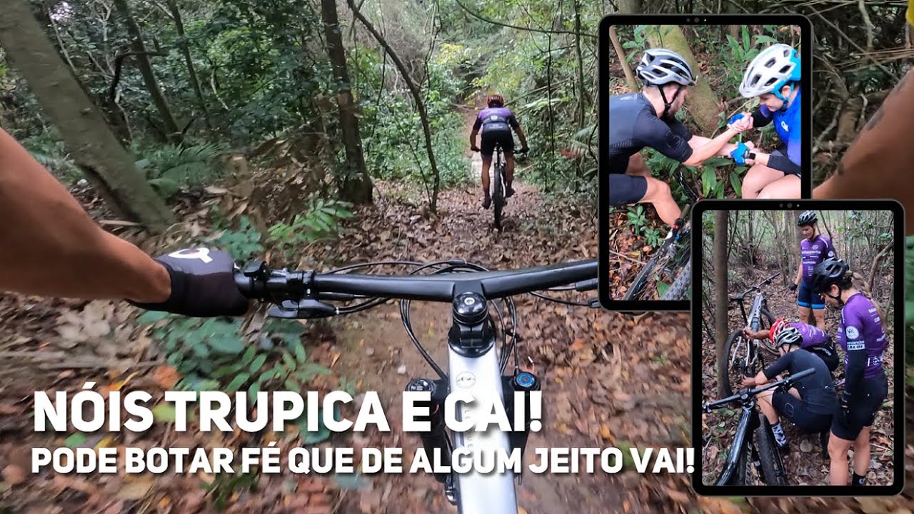 Mais de UMA HORA de Trilha de Mountain Bike no meio da cidade|  Caf&eacute; na Trilha