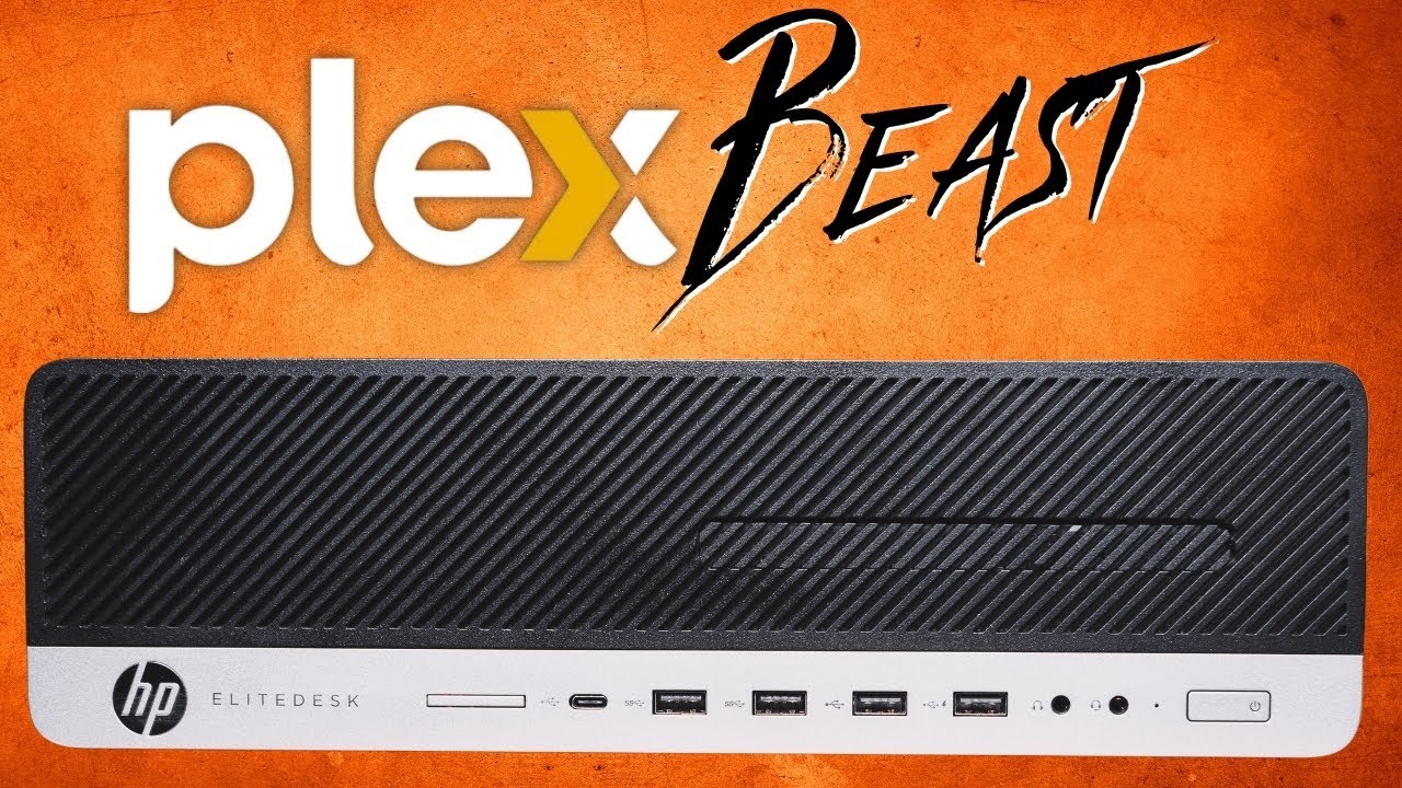 HP ELITEDESK 800 G4 — это МОЩНЫЙ сервер Plex!