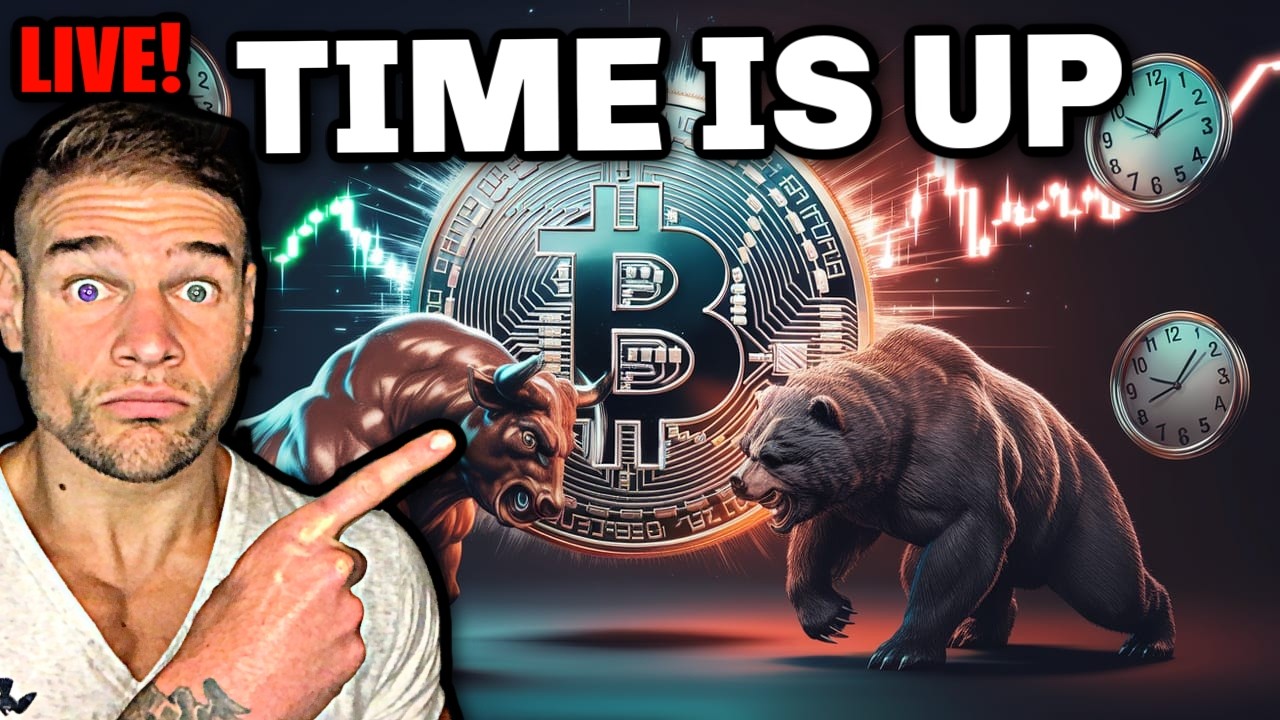Live Trading & Analysis | Time is RUNNING OUT for Bitcoin & CRYPTO!
