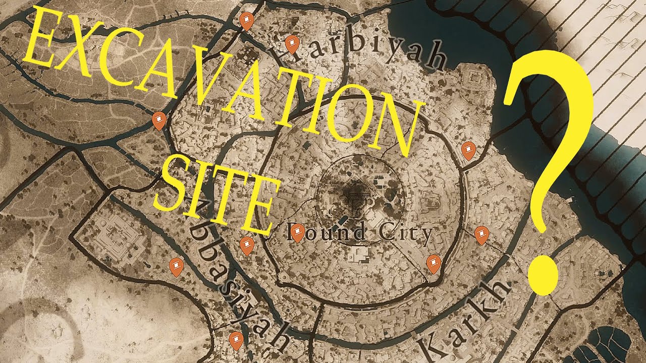 Assassin's Creed Mirage - EXCAVATION SITE LOCATION + FULL MISSION