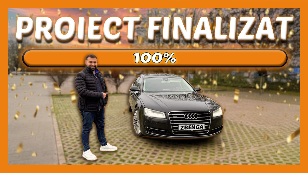 ZBENGOSUL AUDI A8 2017😍 REVIZIE + SCHIMB DE ULEI ÎN CUTIE💪 CÂT A COSTAT?😮 #audi #carvlog #zbenga 