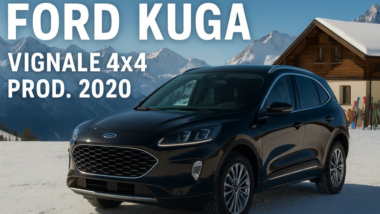Ford Kuga Vignale 4x4 2020 – topowa wersja, diesel 190 KM