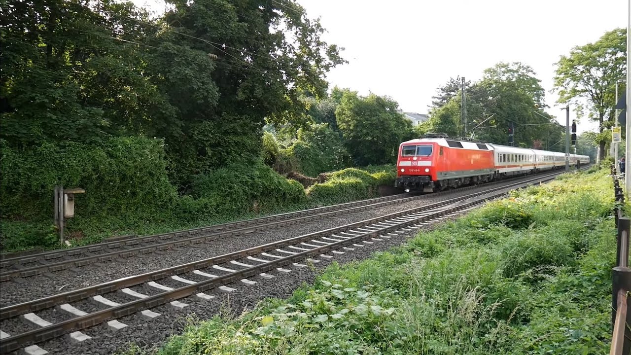 Eisenbahnverkehr in Bonn Mit Br 120 146 152 185 620 442 186 101 187 460 189 1116 482 140