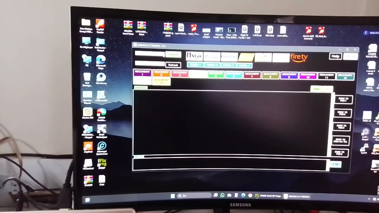 Onvo TV logoda kalma sorunu, formatlama, recovery mod işlemi   TP.SK513S.PB802