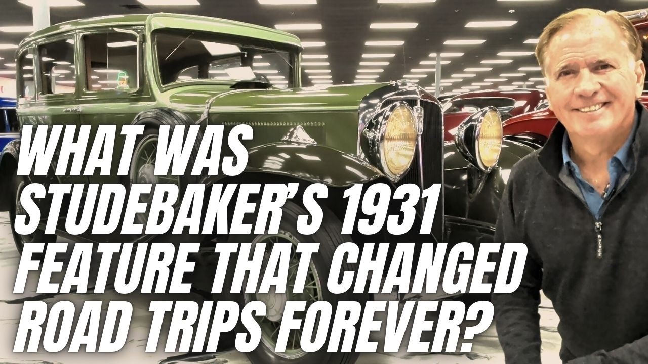 The 1931 Studebaker and the Beginning of In-Car Entertainment
