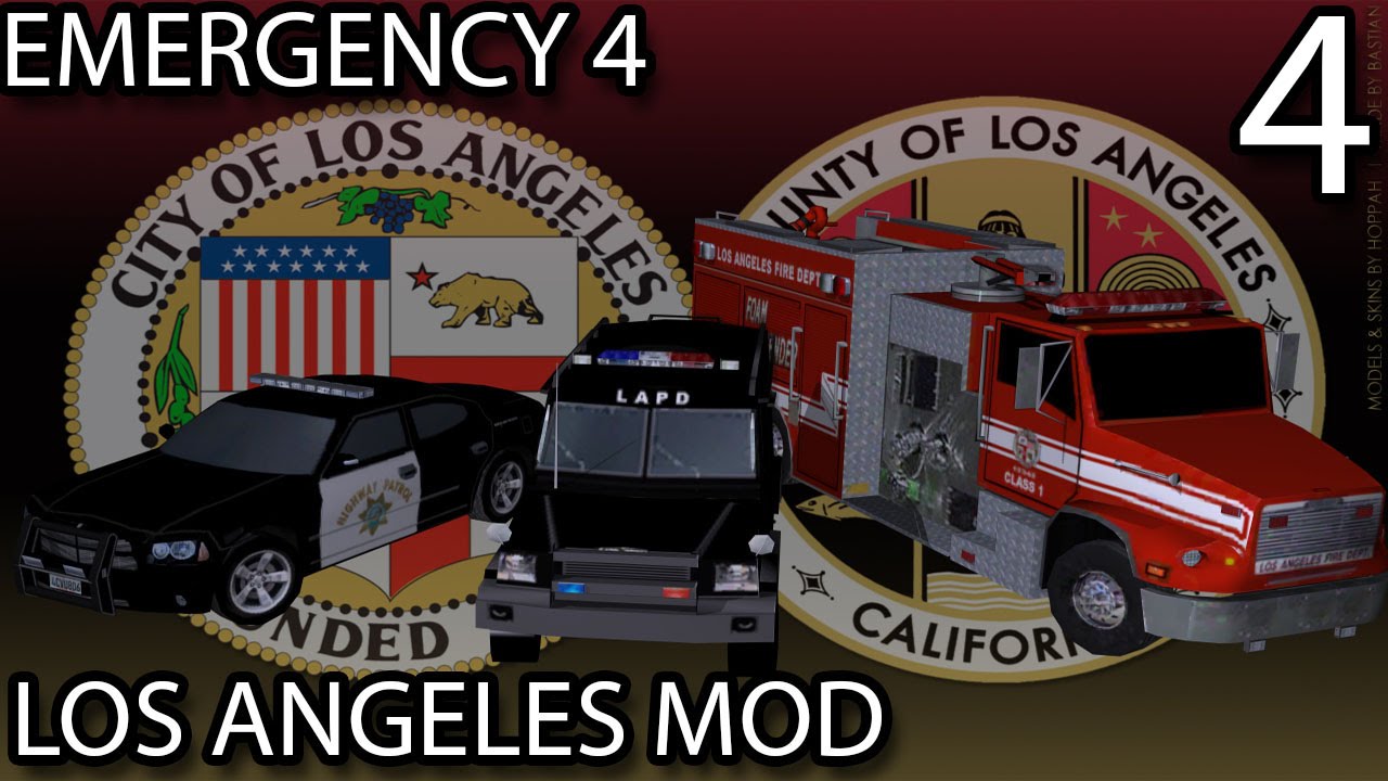 Emergency 4 Los Angeles Mod #4 - Demonstration and SWAT!